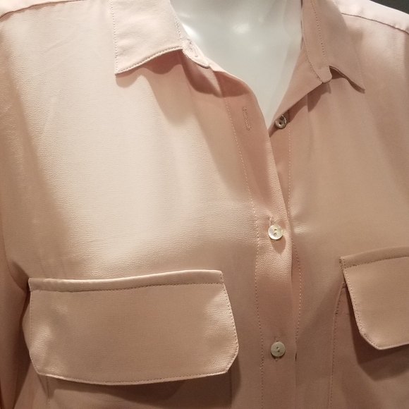 Kut from the Kloth Nora semi sheer button up - Picture 7 of 7